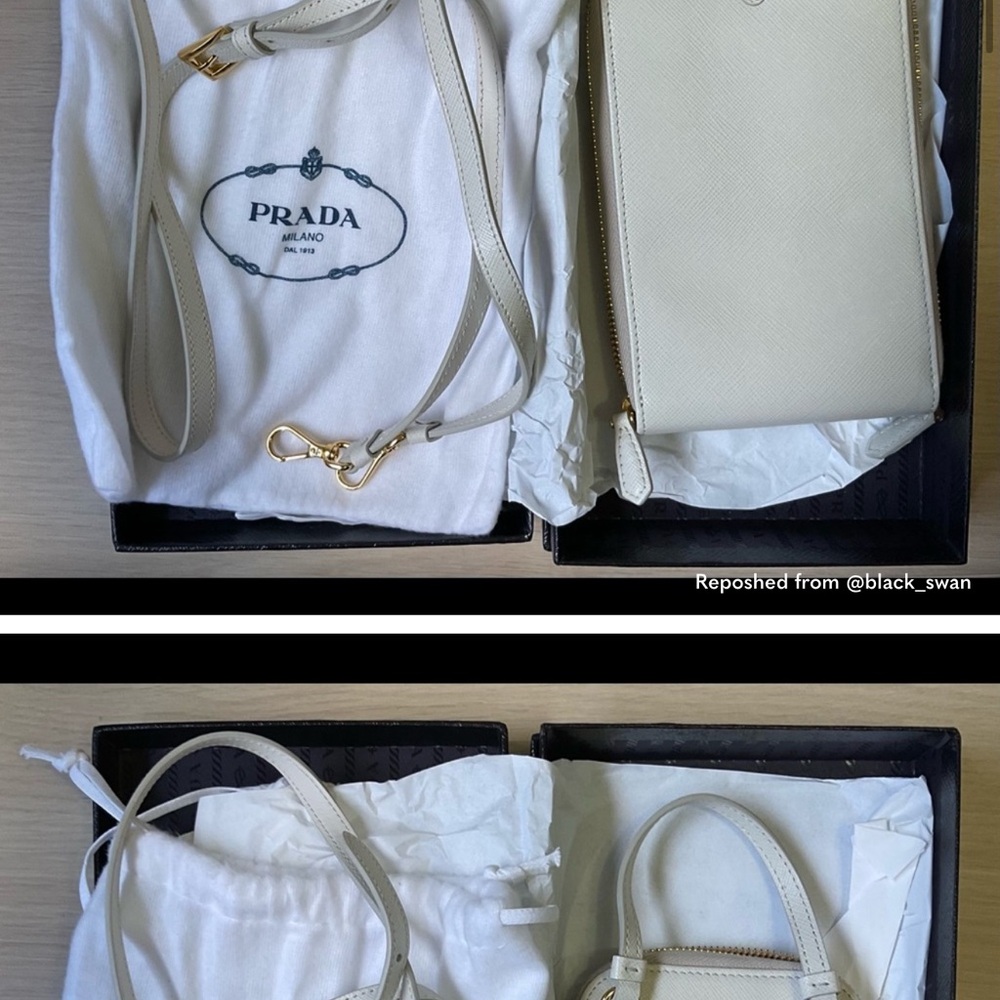 Prada Ivory Mini Bag